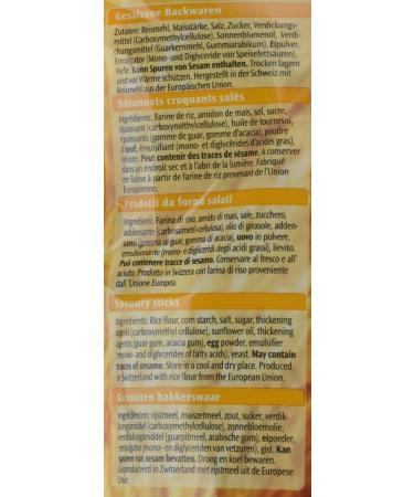 Roland Gluten-Free Sticks - Pack of 10 (10 x 100g) | Buy Internationally - Buy Online on GoSupps.com