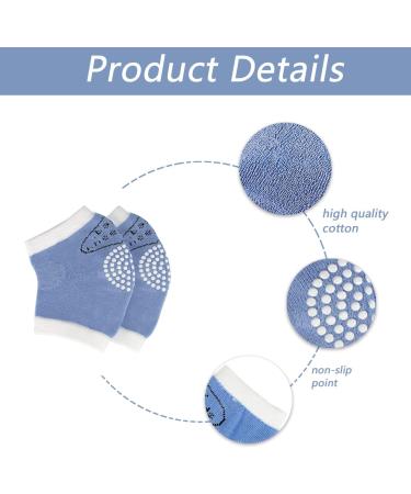 5 Pcs Baby Knee Pads - Anti-Slip Crawling Safety Protectors for Babies 0-36 Months - Buy Online on GoSupps.com