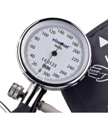 Visomat Medic Home Blood Pressure Monitor with Stethoscope - Standard Size (22-32 cm) | Accurate Health Monitoring for Home Use - Buy Online on GoSupps.com