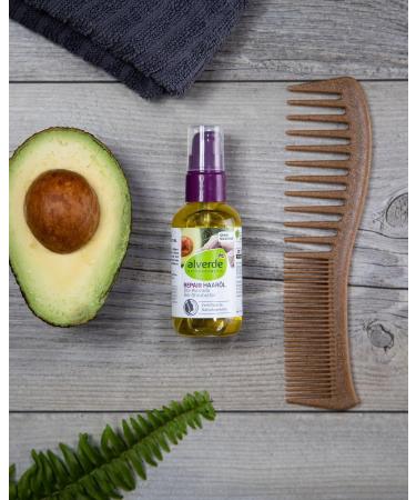 alverde NATUURKOSMETIK Hair Oil Repair BioAvocado Organic shea butter 75 ml - Buy Online on GoSupps.com