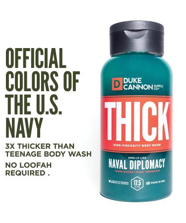 Duke Cannon Thick High-Viscosity Body Wash for Men - Naval Supremacy Scent - 17.5 Fl Oz - Buy Online on GoSupps.com
