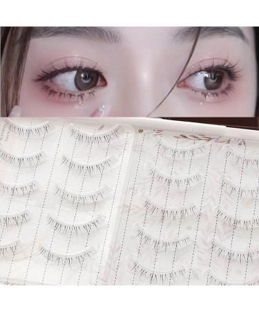 20 Pairs Natural False Eyelashes Manga Lower Lashes Look Like Extension Lashes for Daily Use Makeup Party Wedding Ceremony - Buy Online on GoSupps.com