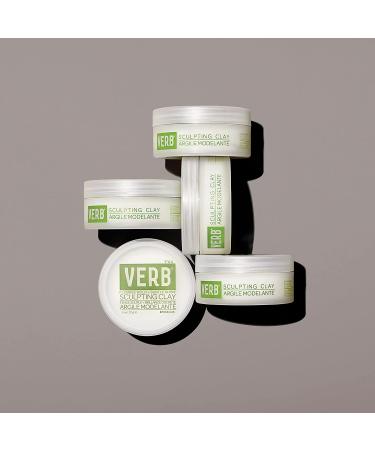 Verb Sculpting Clay - Flexible Hold for Men and Women - Medium Hold Vegan Hair Clay 2 oz - Buy Online on GoSupps.com