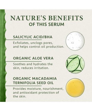 Satin Naturel Salicylic Acid BHA Exfoliant 100ml - Sensitive Skin Care Treatment for Blemishes & Hyperpigmentation - Vegan & Organic Pore Minimizer - Buy Online on GoSupps.com