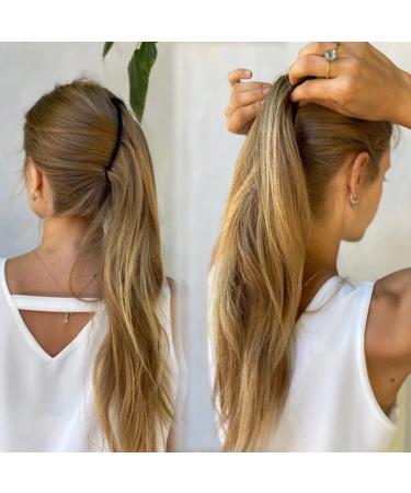 Vintage Banana Hair Clips for Women - Classic Clincher Comb for Thick & Fine Hair - Black/Brown Fishtail Hair Accessories - Buy Online on GoSupps.com