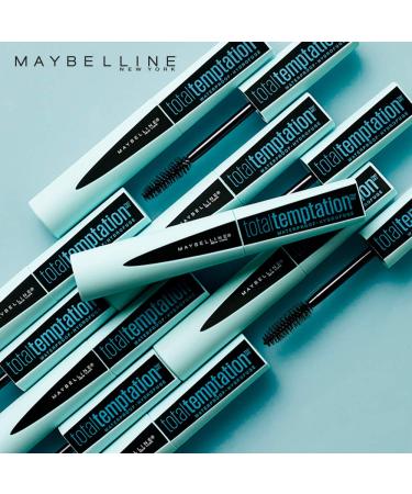 Maybelline New York Total Temptation Waterproof Mascara Very Black 0.3 Fl Oz - Pack of 1 - Buy Online on GoSupps.com