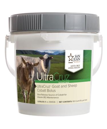 UltraCruz sc-394536 Goat and Sheep Cobalt Bolus Supplement, 100 Count x 10 Grams