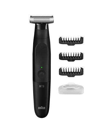 Braun Series XT3 Beard Trimmer Shaver Electric Razor for Men - XT3000 Black - Buy Online on GoSupps.com
