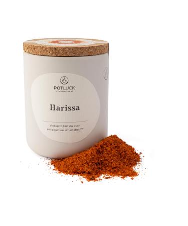 POTLUCK | Harissa | Spice mix in a ceramic pot | 60g | Vegan gluten-free and with natural ingredients