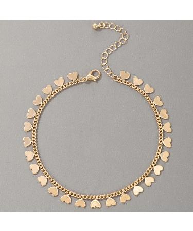 MUAYOUAUM Heart Love Anklets A2020 for Women and Girls - Stylish and Chic Accessories - Buy Online on GoSupps.com