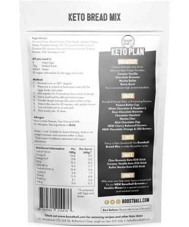 Boostballs Keto Bread Mix 225g - Buy Online on GoSupps.com