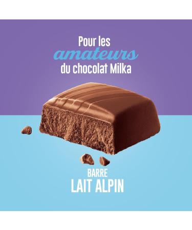 Milka - Barre de Chocolat au Lait Alpin - Snack Emporter - Go ter Enfant et Pause Gourmande - Cacao Durable - 45 g - Pr sentoir de 30 unit s - Buy Online on GoSupps.com