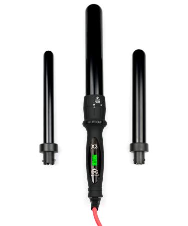 H2D Magicurl X3+ 3 in 1 Professional Hair Curling Wand