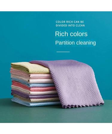 JINTAIFENGTOYS 10 Pieces of Ultra-fine Fiber Cleaning Cloth Easy to Clean Cloth Clean Cloth Without Leaving Any Marks Dry Towel Reusable Towel - Buy Online on GoSupps.com