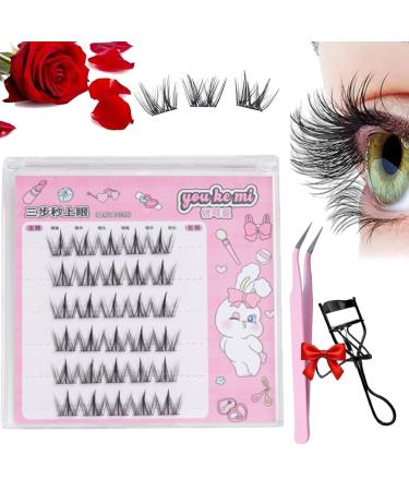 Dorolab Dorolab Lashes Dorolab Eyelashes Dorolab Self Adhesive Eyelashes Dorolab Glue Free Eyelashes for Eyelash Extensions No Glue Needed (Style E)