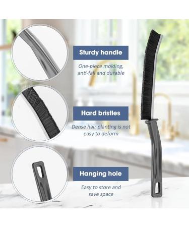 4-Piece Gap Cleaning Brush Set | Deep Cleaner for Bathrooms & Kitchen Tiles | Stiff Bristles for Hard-to-Reach Areas - Buy Online on GoSupps.com