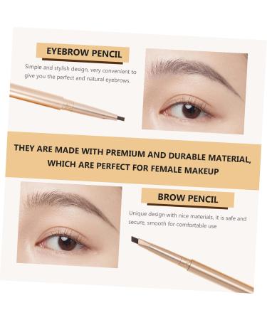 Hemoton 3pcs Double Ended Eyebrow Pencil Eyebrow Pencil Brown Brow Pencil Black Eyebrow Pencil Dark Brown Smudge Proof Eyebrow Pencil Eyebrow Pencil Waterproof Makeup Supplies Makeup Tools - Buy Online on GoSupps.com
