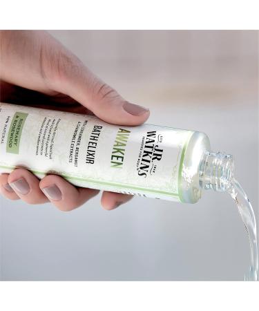 J.R. Watkins Awaken Bath Elixir Liquid Bath Soak Rosemary & Rosewood 6 oz (Pack of 2) - Buy Online on GoSupps.com
