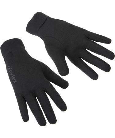 Alpidex Underwire Gloves | Light Warm Running Gloves | Thin Liner for Winter Sports - Black - Buy Online on GoSupps.com