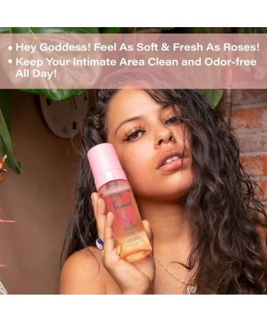 Rose Quartz Goddess Detox: Natural Feminine Wash for Women - pH Balanced, Gentle Cleanser with Rose Scent - Sensitive Area Care - Buy Online on GoSupps.com