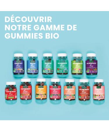 Santarome Bio - Digest' Organic Gummies - Digestion Supplement - Easy Digestion Bloating - Caraway Dandelion Artichoke - 3 buds - 1 month - Vegan - Buy Online on GoSupps.com