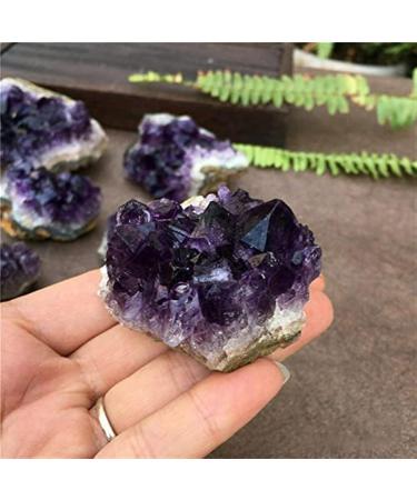 Amethyst Rough Stone 20-120g Natural Dream Amethyst Quartz Crystal Cluster (Size : 20-40g) - Buy Online on GoSupps.com
