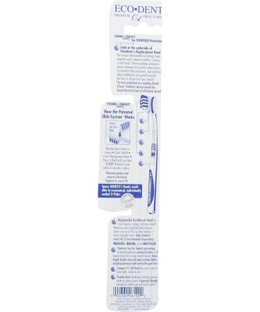 Terradent 31 Toothbrush Refill - Soft | Eco-Friendly Oral Care | International Shipping Available - Buy Online on GoSupps.com