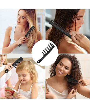 Large Wide Tooth Shower Comb - Detangling Curl Comb for Silky, Wet Hair - Men and Women - Buy Online on GoSupps.com
