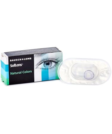Bausch + Lomb Soflens Natural Colors Monthly lenses spherical contact lenses soft indigo 2 pieces BC 8.7 mm / dia 14 / -0.5 Dioptria Indigo -0.5 Dioptria
