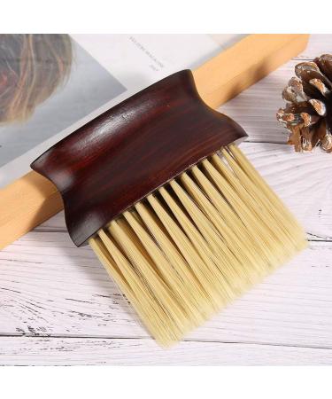 Neck Duster & Hair Sweep Brush - Soft Fibre Hair Removal Tool for Haircuts & Makeup | Professional Hairdressing Brush - Buy Online on GoSupps.com