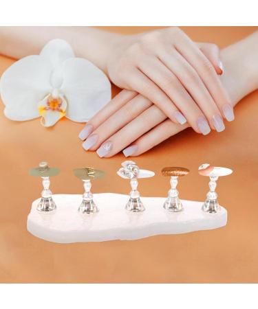 minkissy 1 Set Press on Nail Holder Nail Art Stand Nail Accessories Nail Stuff for Acrylic Nails Nail Display Stand Nail Stand Nail Painting Stand Nail Art Kits False Nails Portable Magnet - Buy Online on GoSupps.com