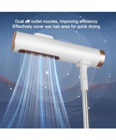 Floor Standing Hair Dryer Hairdryer Height Angle Adjustable Professional Vertical Hair Dryer Double Air Outlet 2 Speeds Hair Dryer for TV Watching and Multitasking - Buy Online on GoSupps.com