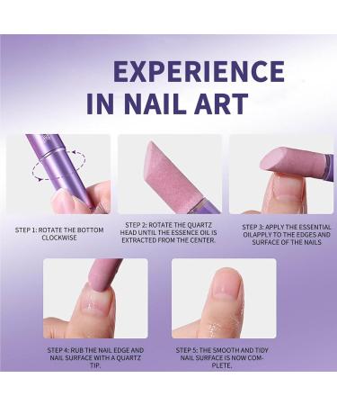 Huile Cuticules Ongles Stylo pour R parer les Fissures et l'huile de Cuticule S che 2 en 1 Limes a Ongles Huile A Cuticule Ongle Riche en vitamines e Polissoir a Ongle de Traitement (1) - Buy Online on GoSupps.com