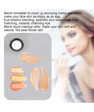 Buy Stainless Steel Mixing Palette & Spatula - Professional Cosmetic Makeup & Nail Art Tools for Perfect Blends | International Shipping Available - Buy Online on GoSupps.com