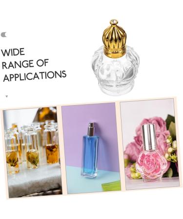 HONMEET Ball Perfume Perfumes Empty Perfume Bottle Tiny Perfume Bottle Perfume Container Essential Oil Bottle Small Perfume Bottle Glass - Buy Online on GoSupps.com