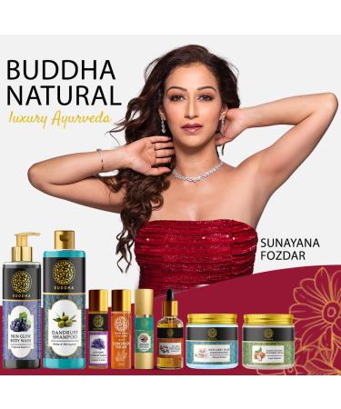 Revitaizing Grey Hair Shampoo - 100% Natural Ayush Certified - 200ml Cleanser for Grey Hair - Dark Purple Color - Buy Online on GoSupps.com