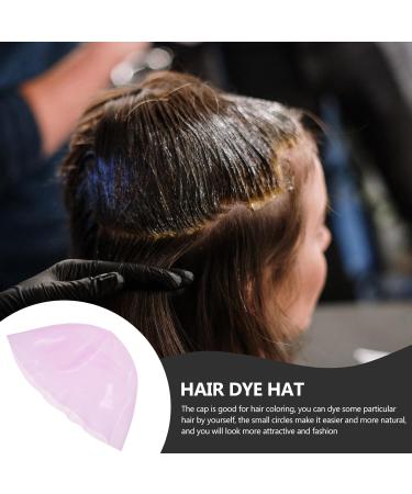 ERINGOGO Bonnet de Coloration en Silicone lastique R utilisable Taille Unique Capuchon Perfor pour M ches avec Crochet M tallique Outil Professionnel pour Salon et Couleur Al atoire - Buy Online on GoSupps.com