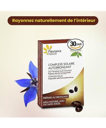  Fleurance Nature Fleurance Nature - Self-Tanning Sun Complex - Food Supplement - 30 Capsules - 30 Days - Naturally Derived Formula - 13328 - Buy Online on GoSupps.com