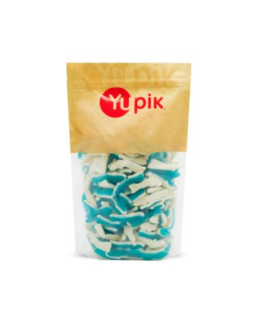 Yupik Gummy Blue Sharks 1 kg Gluten-Free Fruity Flavor Soft & Chewy Shark-Shaped Gummies Fun Treat Sweet Candy Delicious Snack Ideal for Gifting Holidays & Decorating