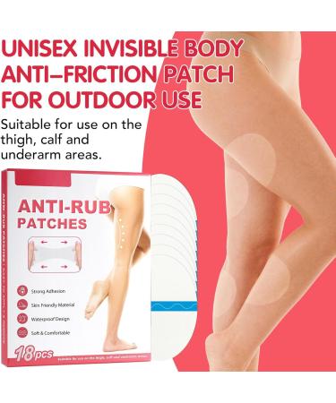 Buogint Inner Thigh Anti Friction Patches Anti Friction Patch Sticker - Ultra Thin Body Pads Chafe Protection Skin Tape Sticker for Running Tennis Hiking - Buy Online on GoSupps.com