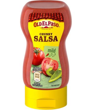 Old El Paso Mexican Chunky Salsa Squeezy 238g - Authentic Flavor in Convenient Packaging - Buy Online on GoSupps.com