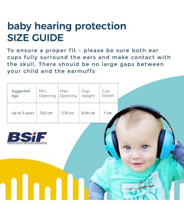 Banz Bubzee Baby Ear Defenders 0-36 Months Prism - Loud Noise Cancelling Baby Headphones & Toddler Ear Muffs Size Adjustable Geo Print - Buy Online on GoSupps.com