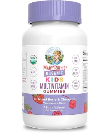 MaryRuth's USDA Organic Kids Multivitamin Gummies | Ages 4+ | 60 Count - Buy Online on GoSupps.com