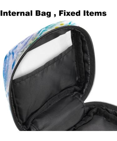 Multi-Colored Storage Bags for Women | Spring Mountains & Floral Design | Perfect for Menstrual Pads Bandages & School/Office Organizing - Buy Online on GoSupps.com