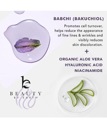 Bakuchiol Facial Spray - Hydrating Face Toner with Aloe & Witch Hazel for Women & Men - Light Astringent for Oily & Dry Skin - 4.5 Fl Oz - Buy Online on GoSupps.com