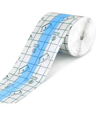 Waterproof transparent bandage 5cm x 10m shower plaster waterproof large foil association Transparent pavement roll waterproof pavement of anti -allergic showering (5cmx10m)
