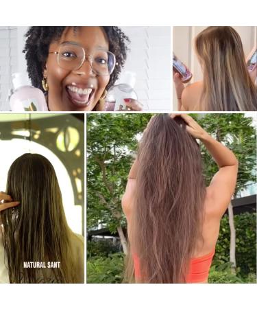 SANT Onion Biotin Rosemary Shampoo for Stronger, Thicker, Longer Hair | Fights Hair Loss, Promotes Shine | Dry, Damaged Hair, All Types | Cruelty-Free - Buy Online on GoSupps.com