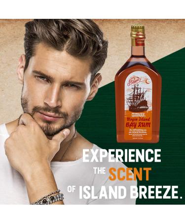Clubman Pinaud Virgin Island Bay Rum Cologne 12 fl oz - Premium Fragrance for Men - Buy Online on GoSupps.com