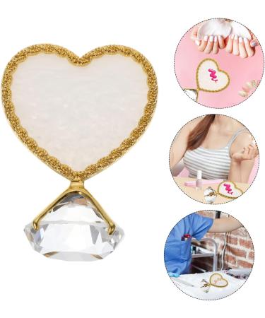 POPETPOP POPETPOP Nail Art Display Stand Nail Mixing Tray Oil Paint Palette Heart-Shaped Gel Nail Polish Mixing Tray Crystal Phnom Penh - Buy Online on GoSupps.com
