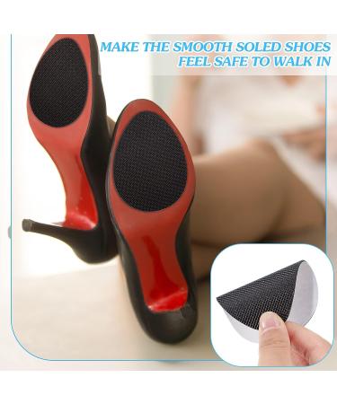 32 Pcs Non Slip Shoe Pads for Women and Men - Self Adhesive Anti Slip Grips for High Heels and Boots in Black and White - Buy Online on GoSupps.com